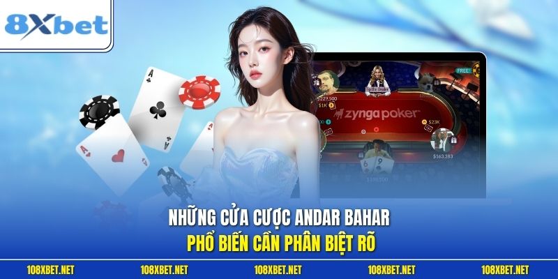 Những cửa cược Andar Bahar phổ biến cần phân biệt rõ